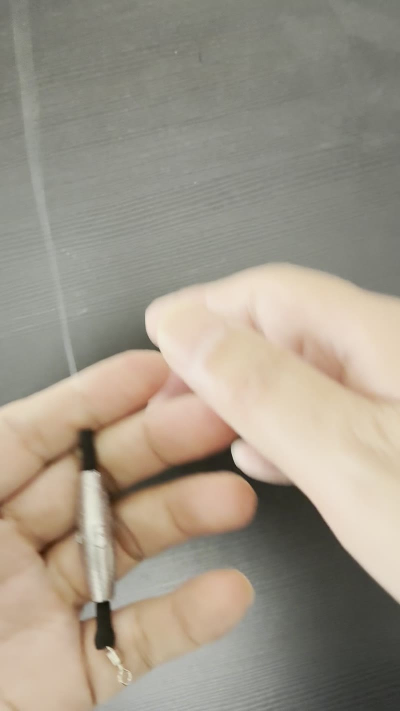 完成した胴突き仕掛け